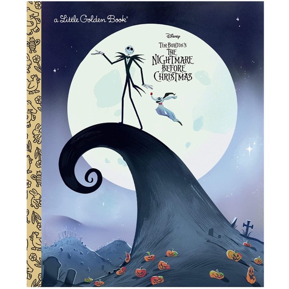 The Nightmare Before Christmas Little Golden Book - Picture 1 of 4